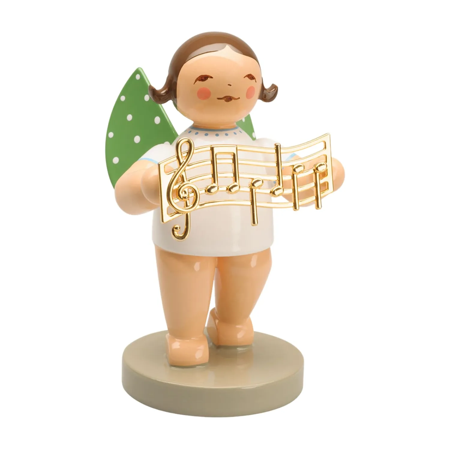 WENDT & KÜHN Wendt & Kühn Kollektion-Komponist, Engel mit Notenlinie, Goldedition No16