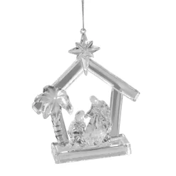 Baumschmuck Aus Acrylglas|Krippen Und Krippenfiguren-Krippe aus Acryl