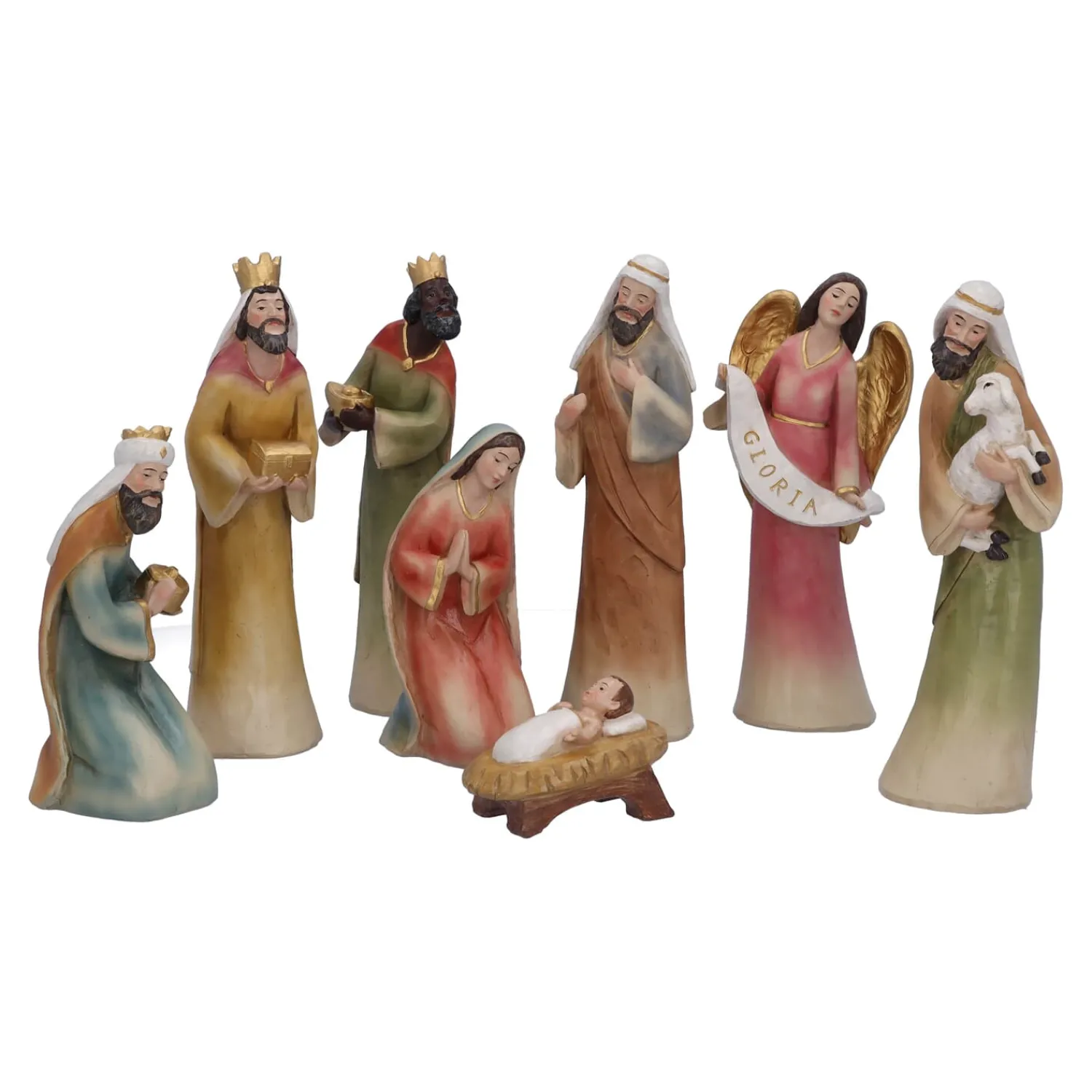 Krippen Und Krippenfiguren-Krippenfiguren "Lobpreis dem Herren"