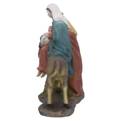 Krippen Und Krippenfiguren-Krippenszene "Heilige Familie mit Esel"