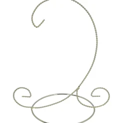 Wohndeko-Kugelständer gedreht, goldfarben