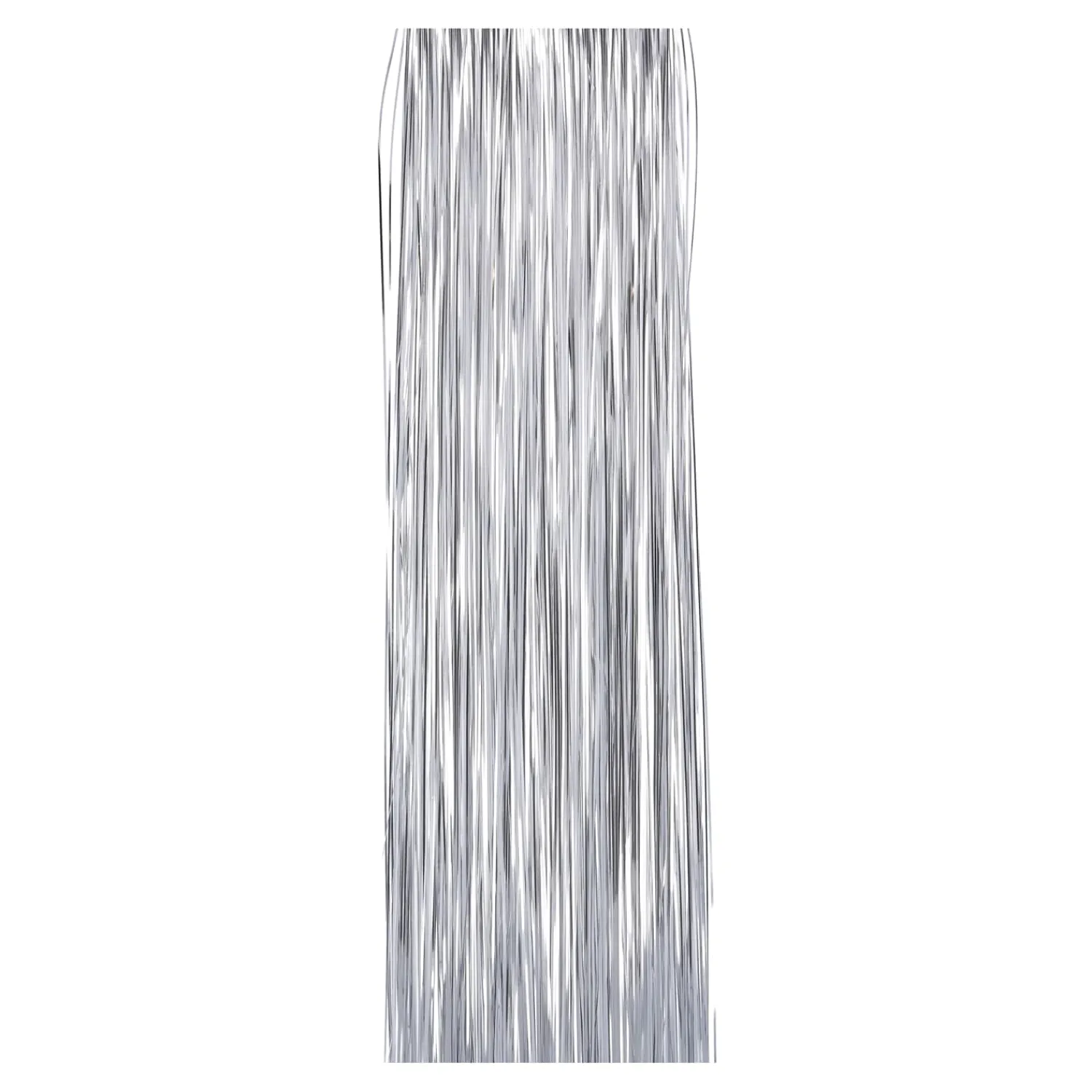 Zubehör & Ersatzteile|Nostalgische Weihnachtsdeko-Lametta, silberfarben