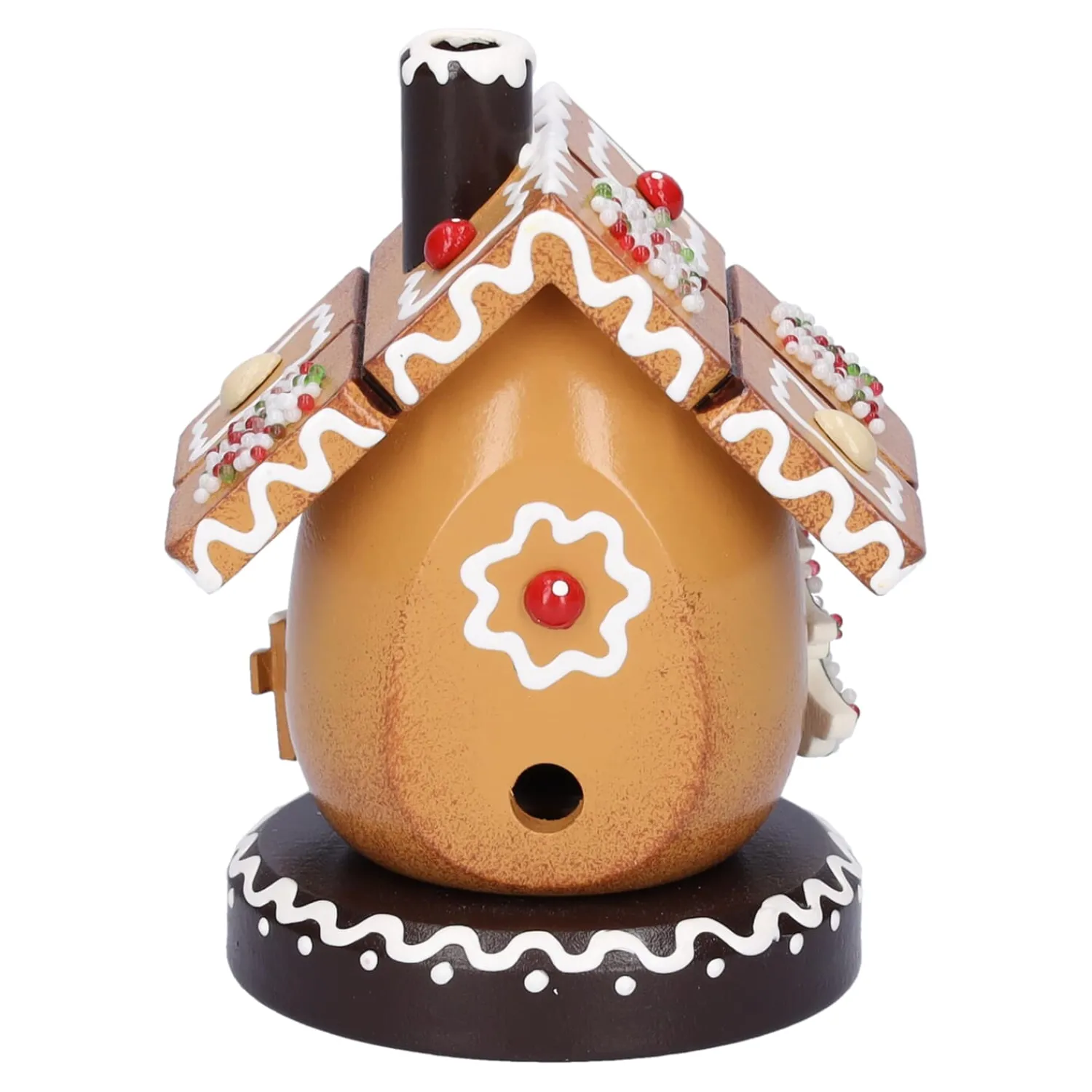 Käthes Original Räuchermänner|Weihnachtsdeko Holz-Lebkuchenhaus, Duftl