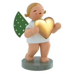 WENDT & KÜHN Wendt & Kühn Kollektion-Liebesbote, Engel mit Herz, Goldedition No3