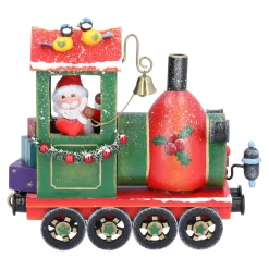 Käthes Original Räuchermänner-Lokomotive mit Weihnachtsmann, Duftl