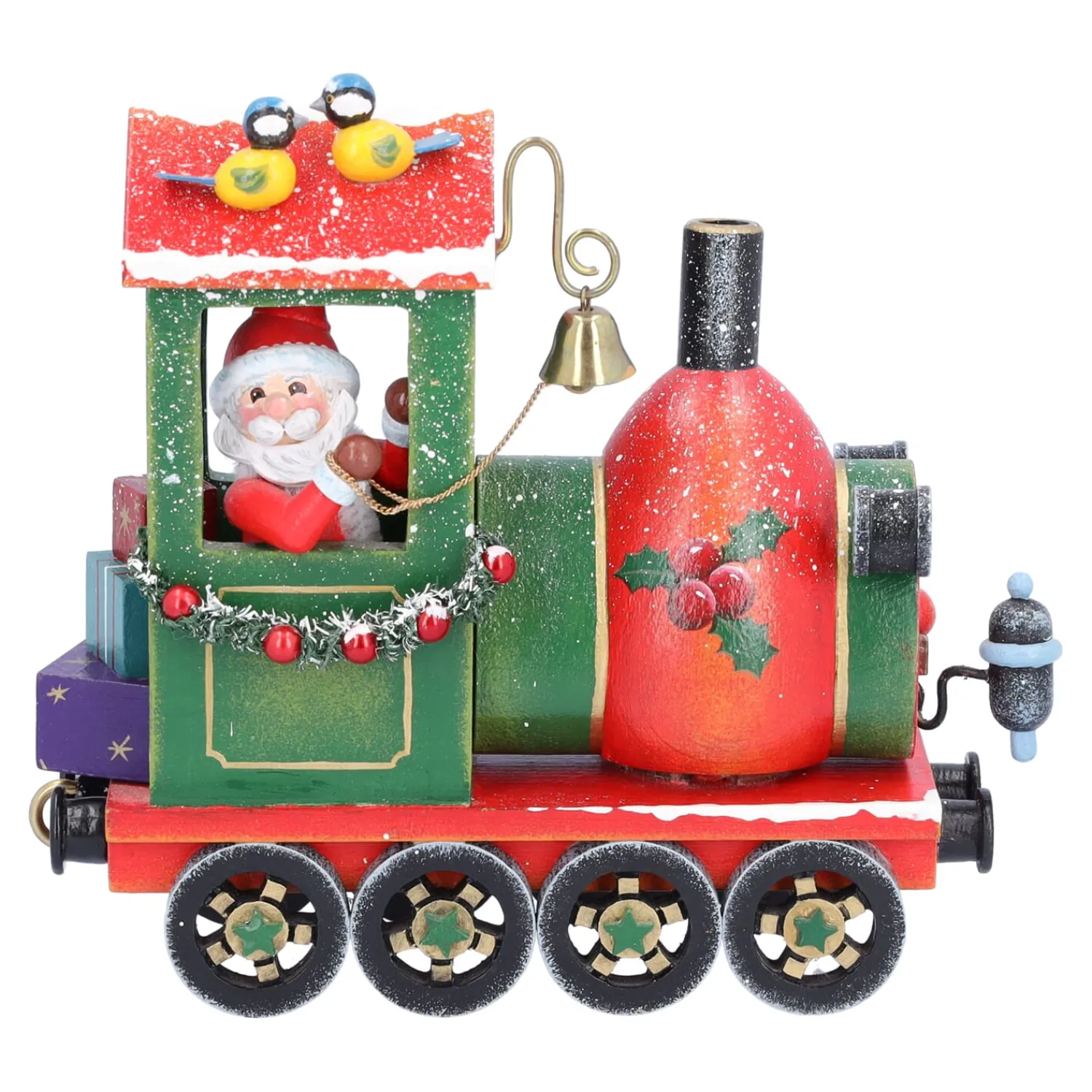 Käthes Original Räuchermänner-Lokomotive mit Weihnachtsmann, Duftl