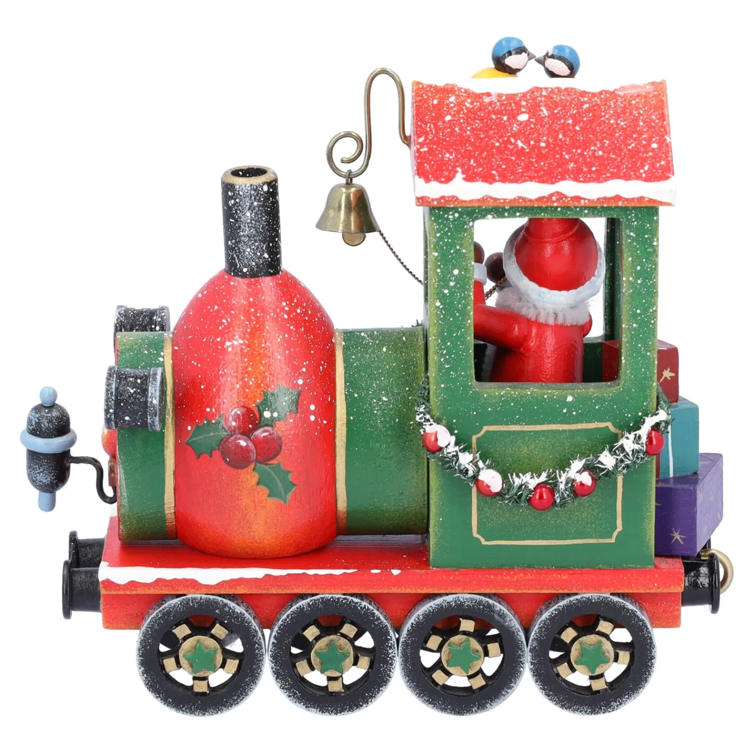 Käthes Original Räuchermänner-Lokomotive mit Weihnachtsmann, Duftl