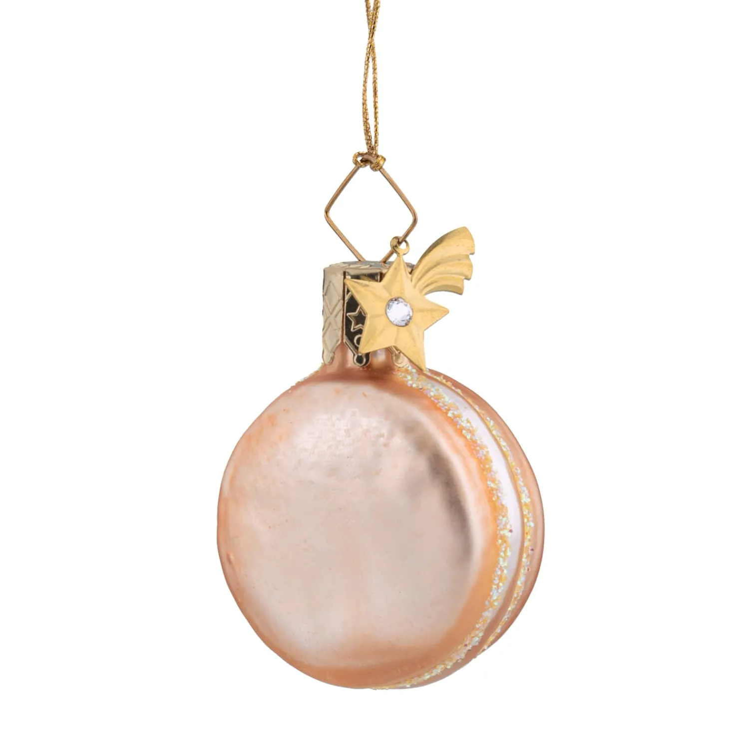 Poesie in Glas Weihnachtskugeln Aus Glas-Macaron