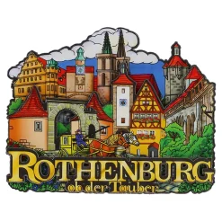 Magnete|Rothenburg Motive-Magnet "3D Rothenburg"