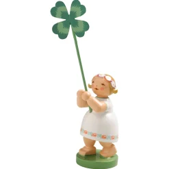 WENDT & KÜHN Wendt & Kühn Kollektion-Mädchen mit vierblättrigem Kleeblatt