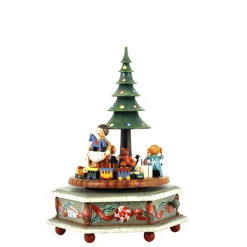 Käthes Original Spieluhr Weihnachten-Musikdose "Unterm Weihnachtsbaum"