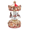 Spieluhr Weihnachten-Nostalgisches Karussell, Musikdose