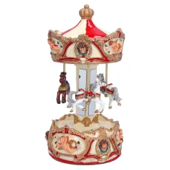 Spieluhr Weihnachten-Nostalgisches Karussell, Musikdose