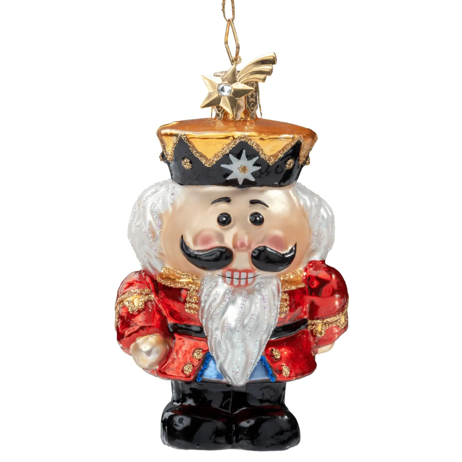 Poesie in Glas Weihnachtskugeln Aus Glas-Nussknacker