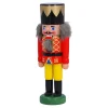 HODREWA Nussknacker Figuren-Nussknacker "König", 13,5 cm