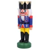 HODREWA Nussknacker Figuren-Nussknacker "König", blau, 20 cm