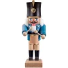 HODREWA Nussknacker Figuren-Nussknacker "Trommler", blau/lasiert, 20,5 cm