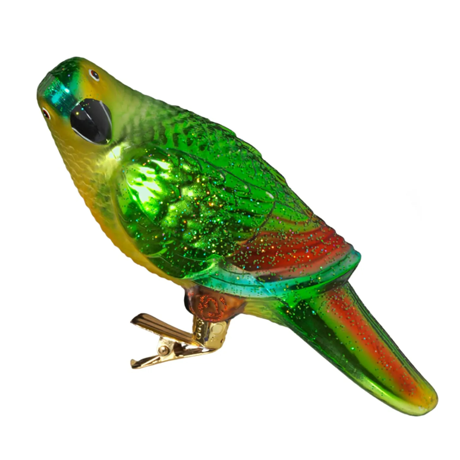 Poesie in Glas Weihnachtskugeln Aus Glas-Papagei