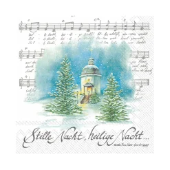 Tischdeko-Papier-Servietten "Stille Nacht"