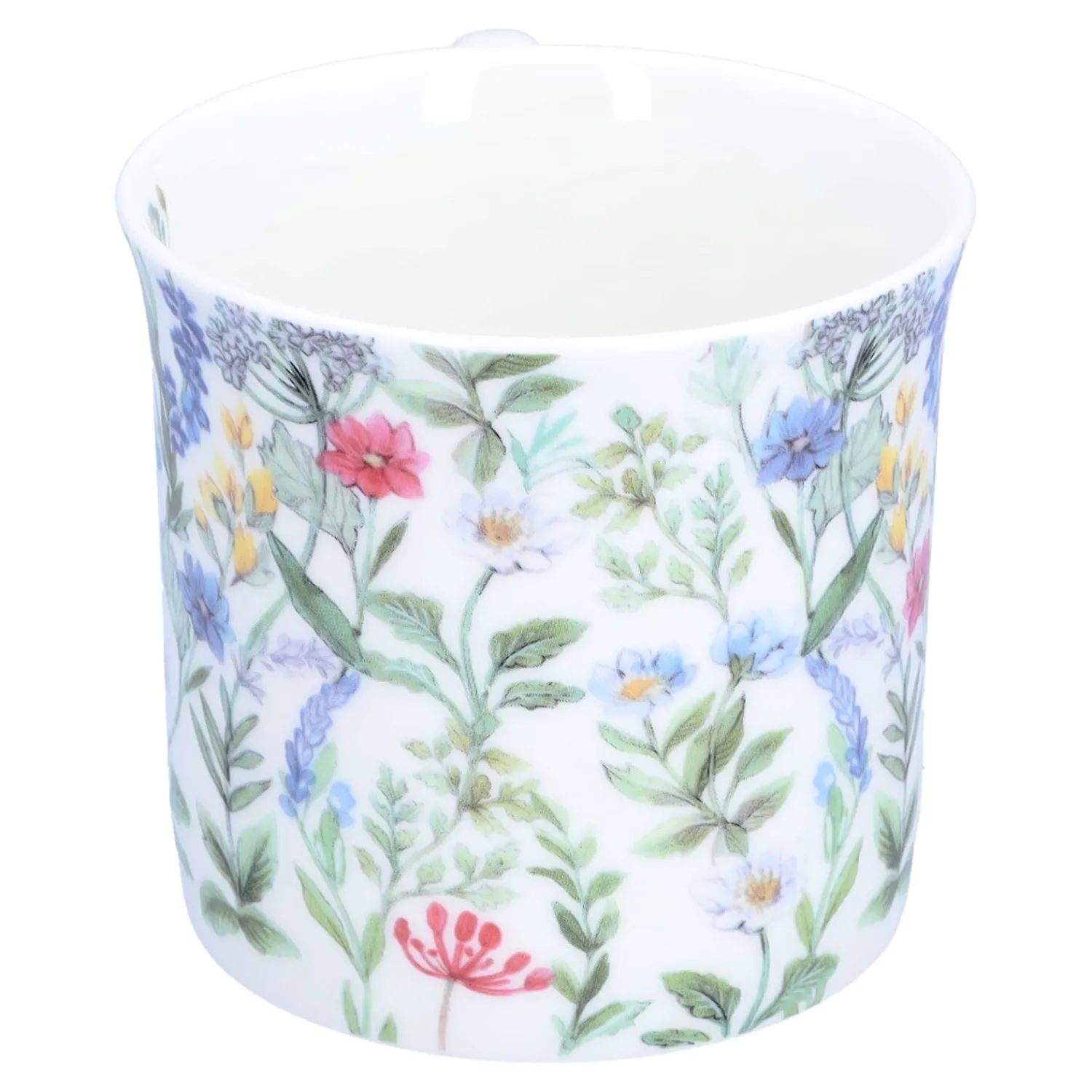 Tischdeko-Porzellan-Tasse "Wildblumen"