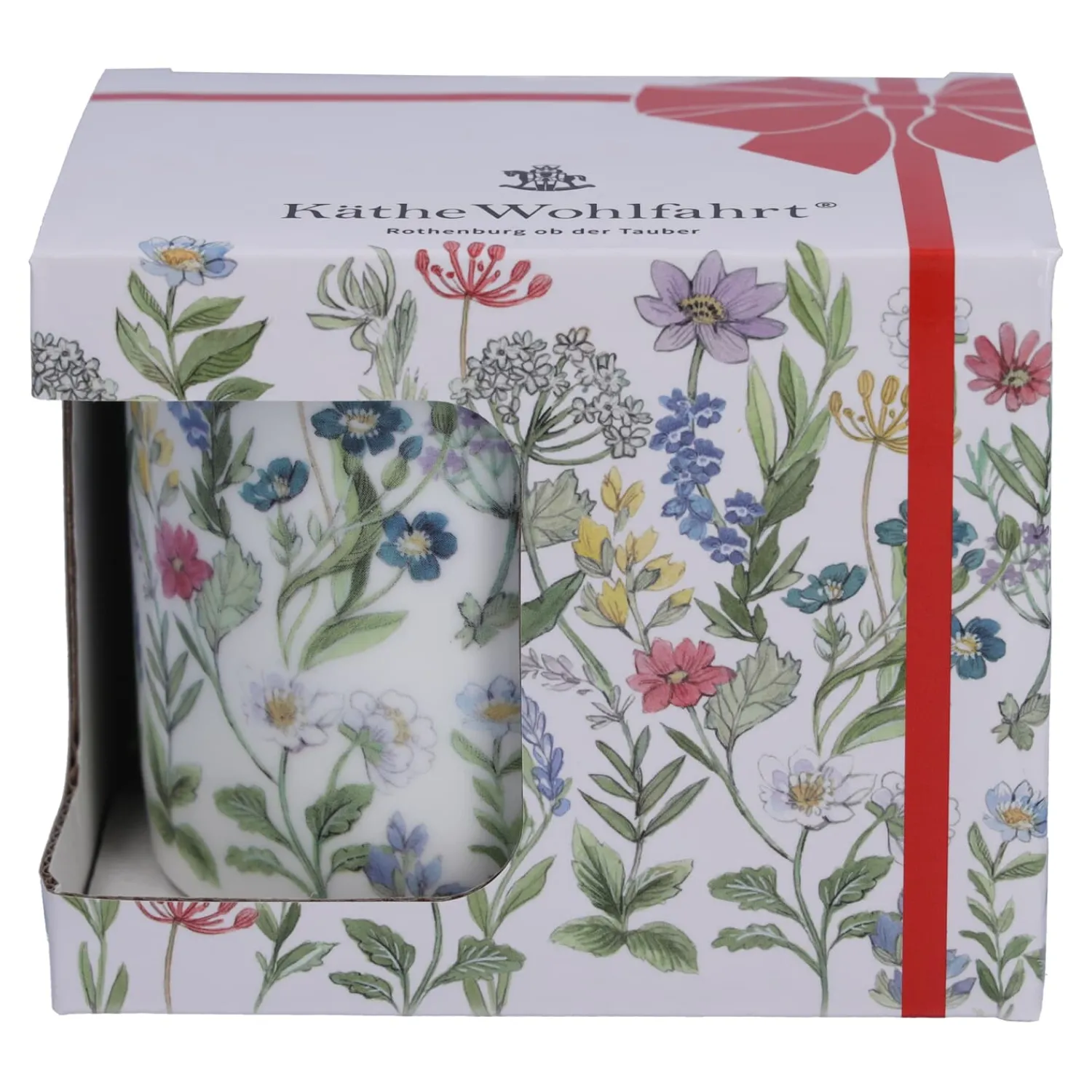 Tischdeko-Porzellan-Tasse "Wildblumen"