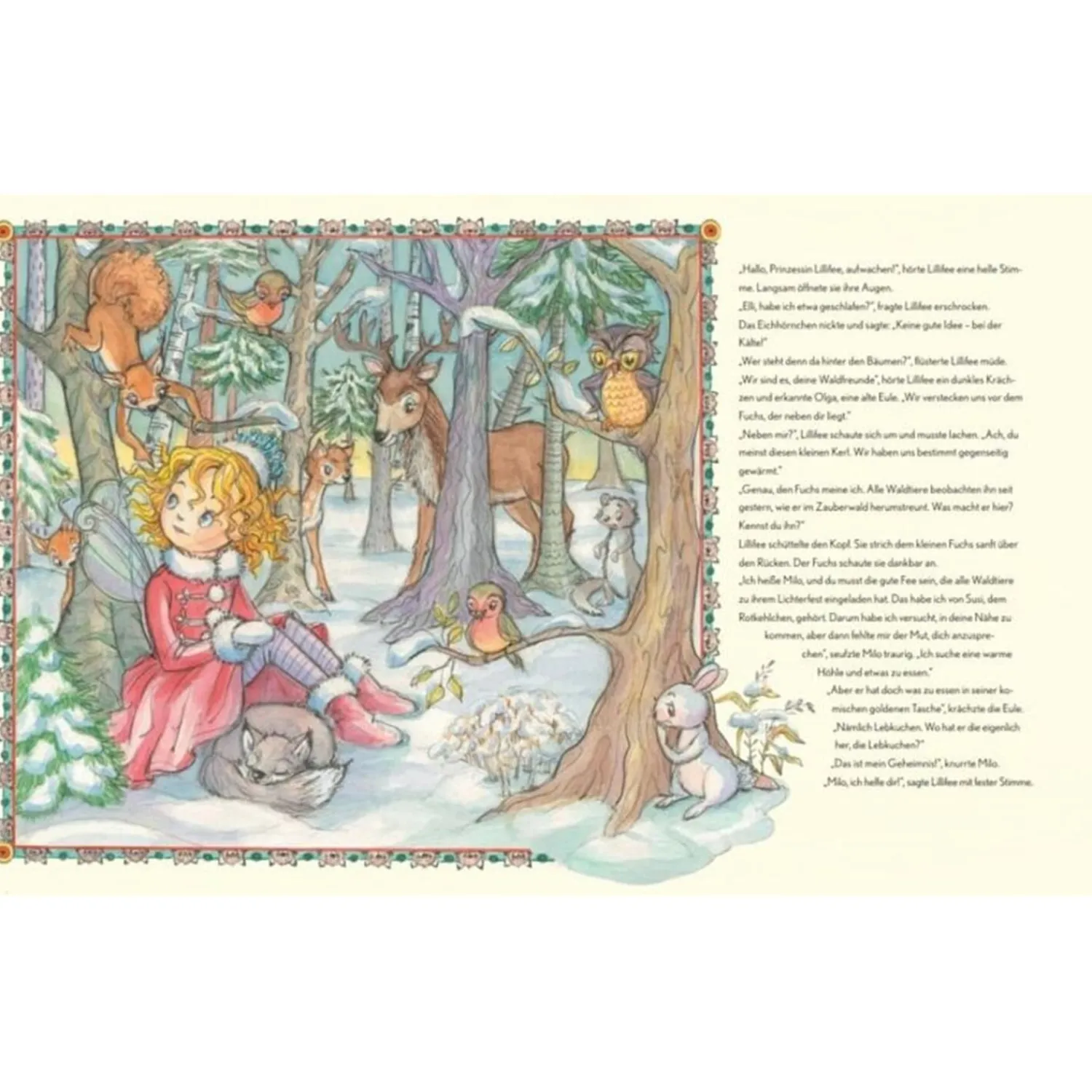 Spielzeug|Prinzessin Lillifee-Prinzessin Lillifee Buch "Ein Wintermärchen"