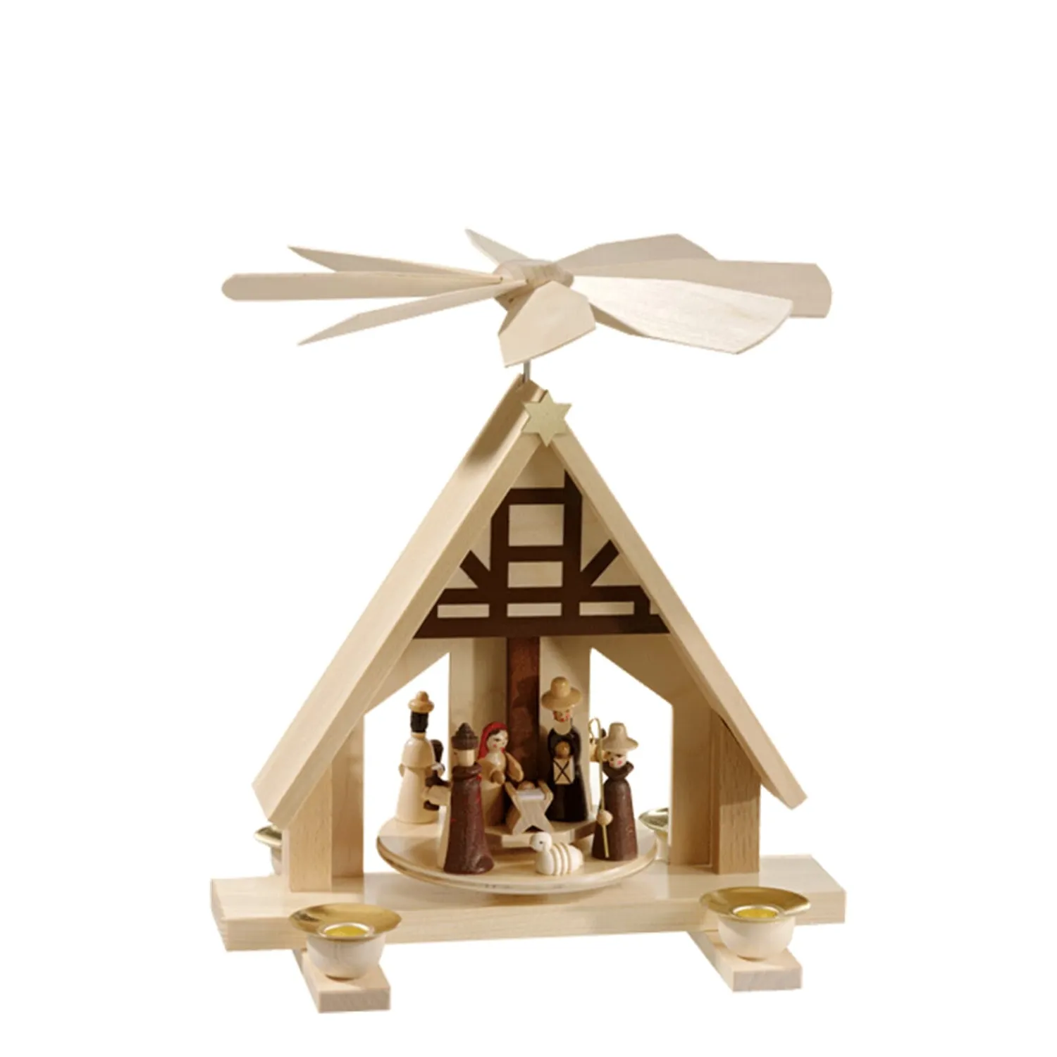 Weihnachtspyramiden-Pyramide "Christi Geburt"