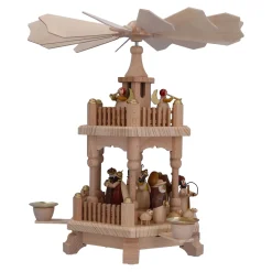 Käthes Original Weihnachtspyramiden-Pyramide "Fanfarenklänge"