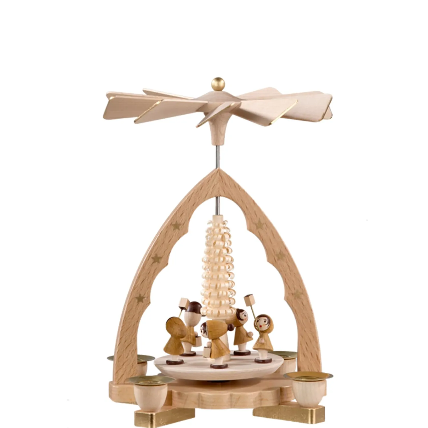 Richard Glässer Weihnachtspyramiden-Pyramide "Laternenkinder"