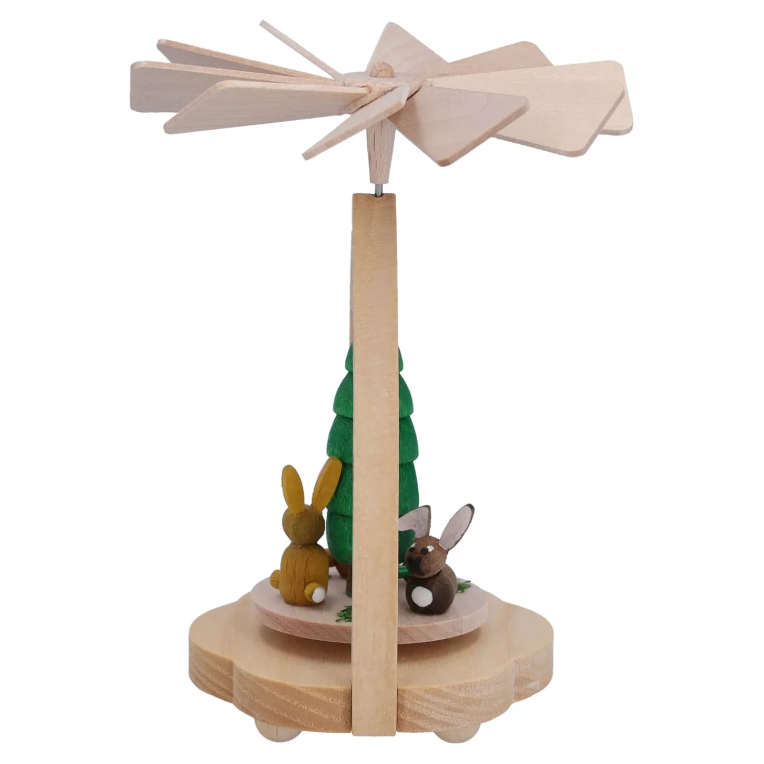 Richard Glässer Weihnachtspyramiden-Pyramiden Wärmespiel "Hasen"