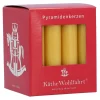 Zubehör & Ersatzteile-Pyramidenkerzen, klein (honig)
