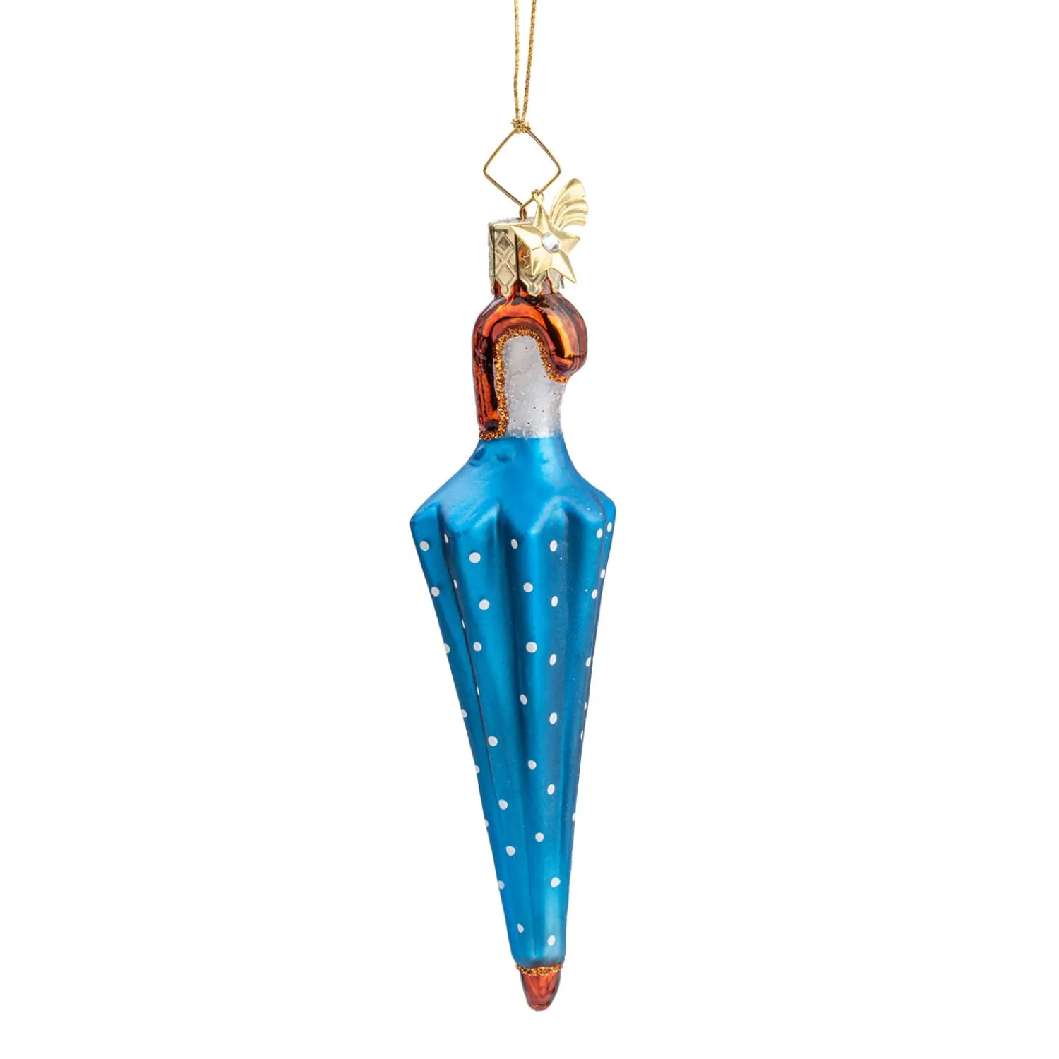 Poesie in Glas Weihnachtskugeln Aus Glas-Regenschirm, Glas-Baumbehang