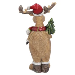 Standfiguren-Rentier mit Baum