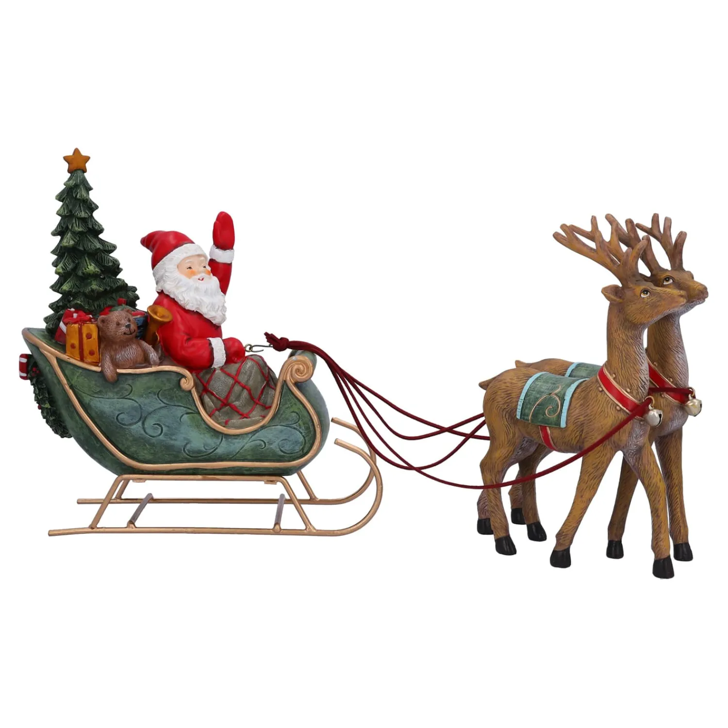 Standfiguren-Rentierschlitten