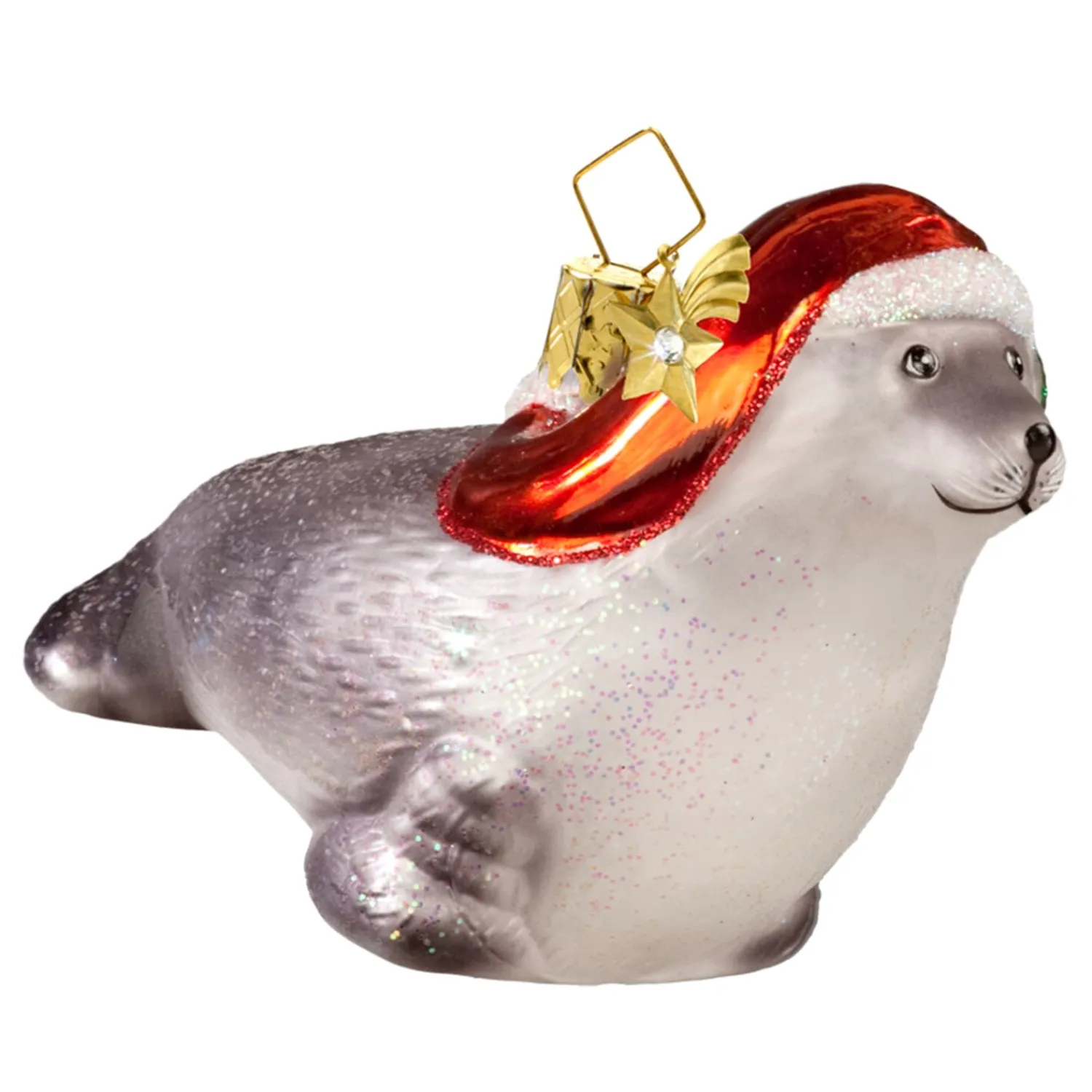 Poesie in Glas Weihnachtskugeln Aus Glas-Robbe