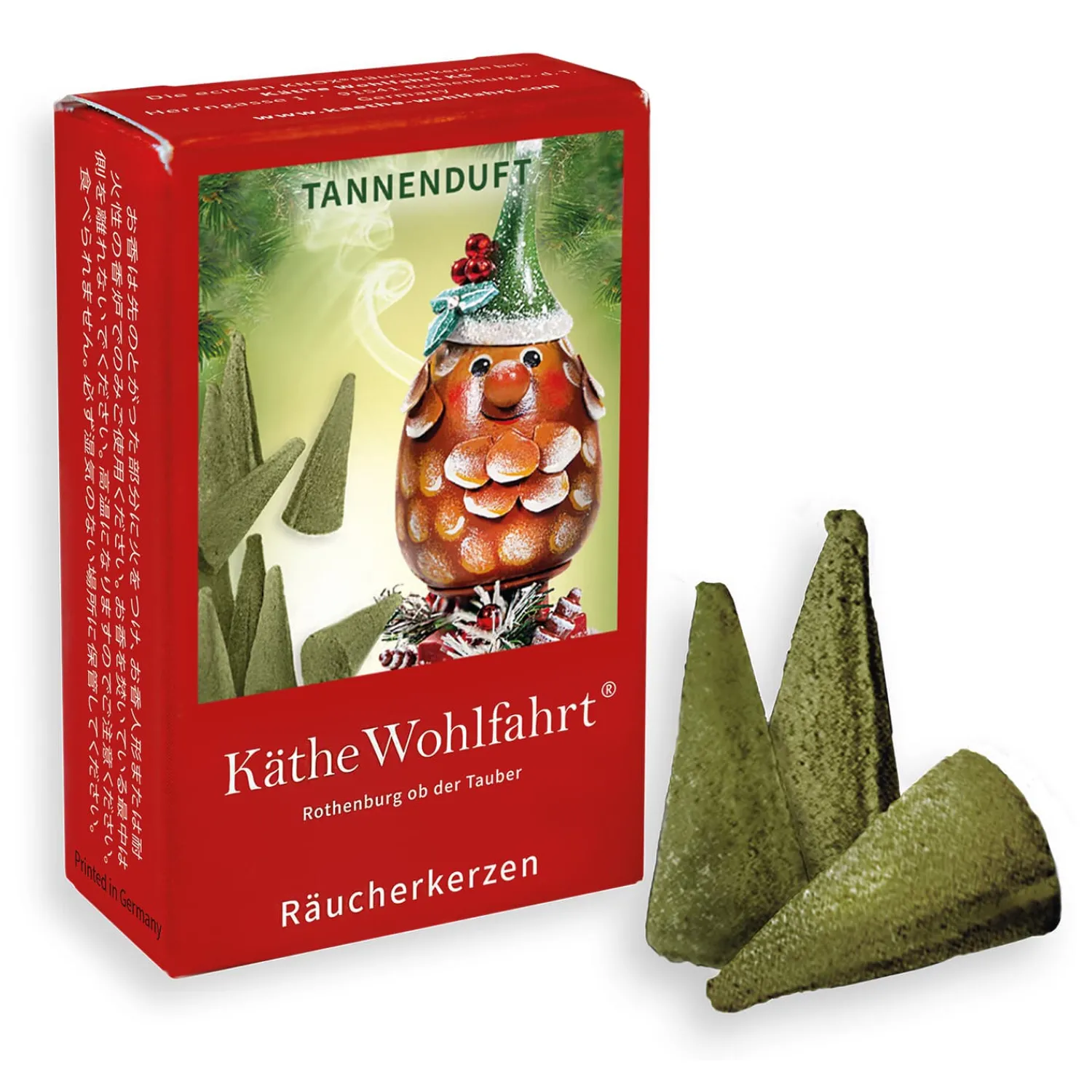 Zubehör & Ersatzteile-Räucherkerzen Tannenduft, klein