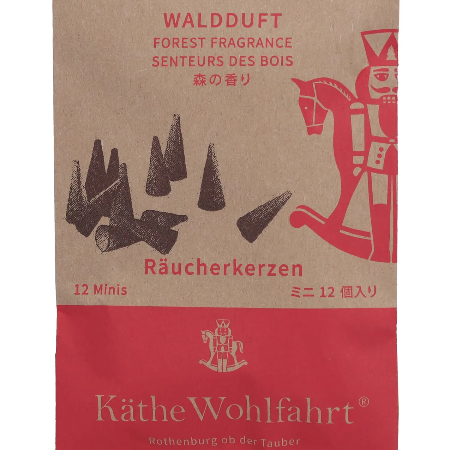 Zubehör & Ersatzteile-Räucherkerzen Waldduft, klein