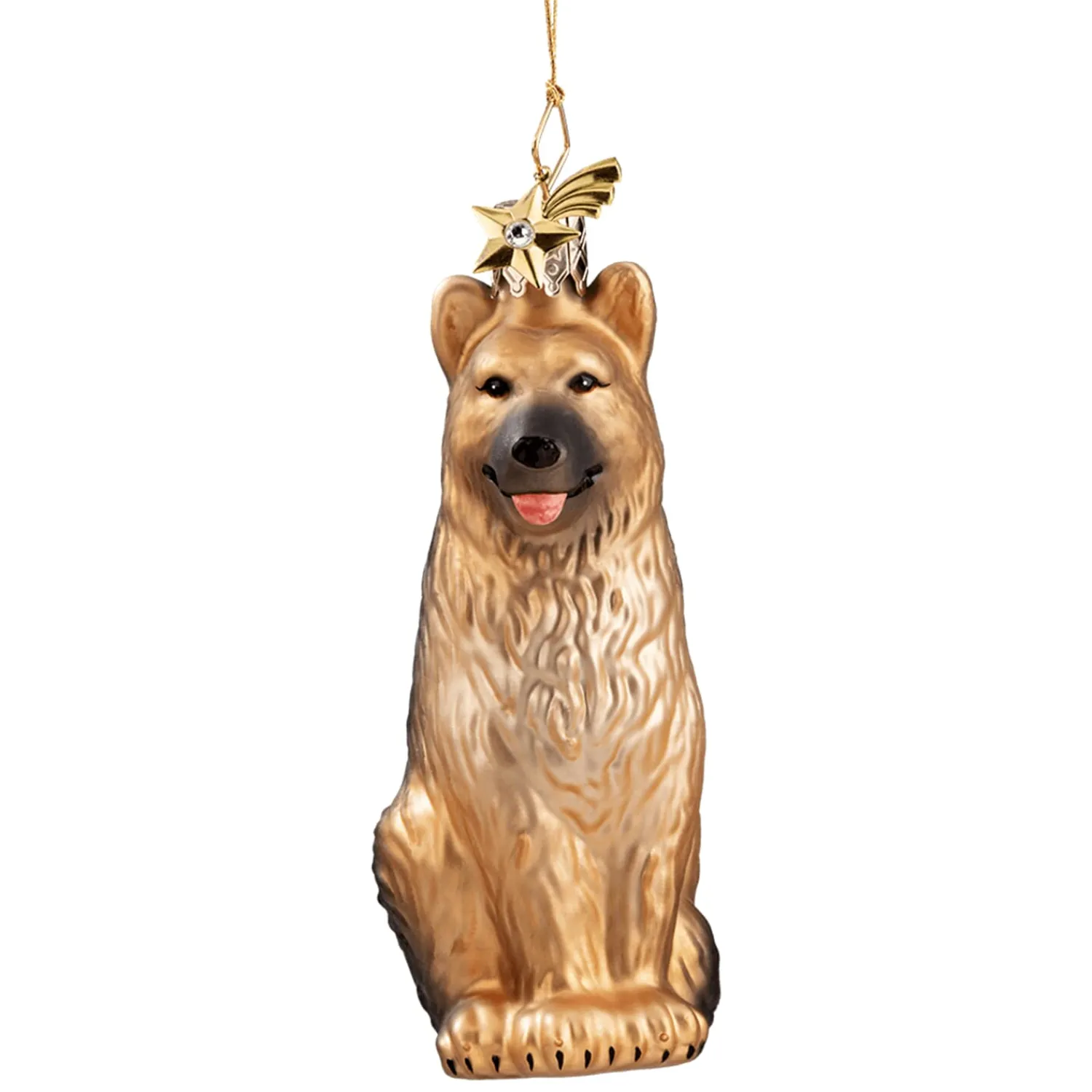 Poesie in Glas Weihnachtskugeln Aus Glas-Schäferhund