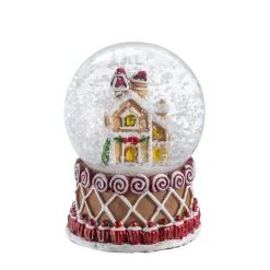 Schneekugeln Weihnachten-Schneekugel "Lebkuchenhaus"