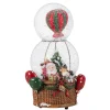 Schneekugeln Weihnachten-Schneekugel "Weihnachtsreise im Heißluftballon"