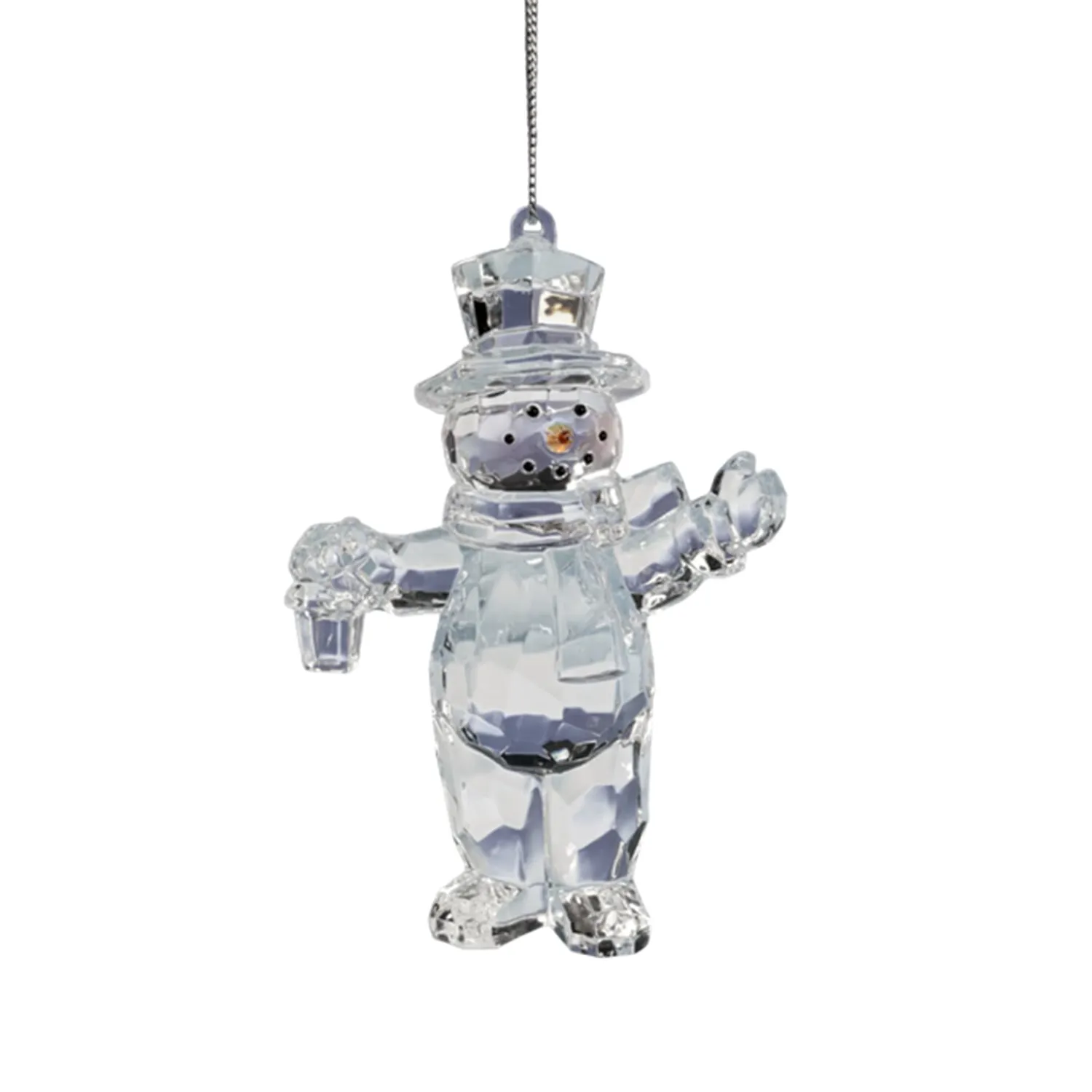 Baumschmuck Aus Acrylglas-Schneemann mit Laterne, Acryl