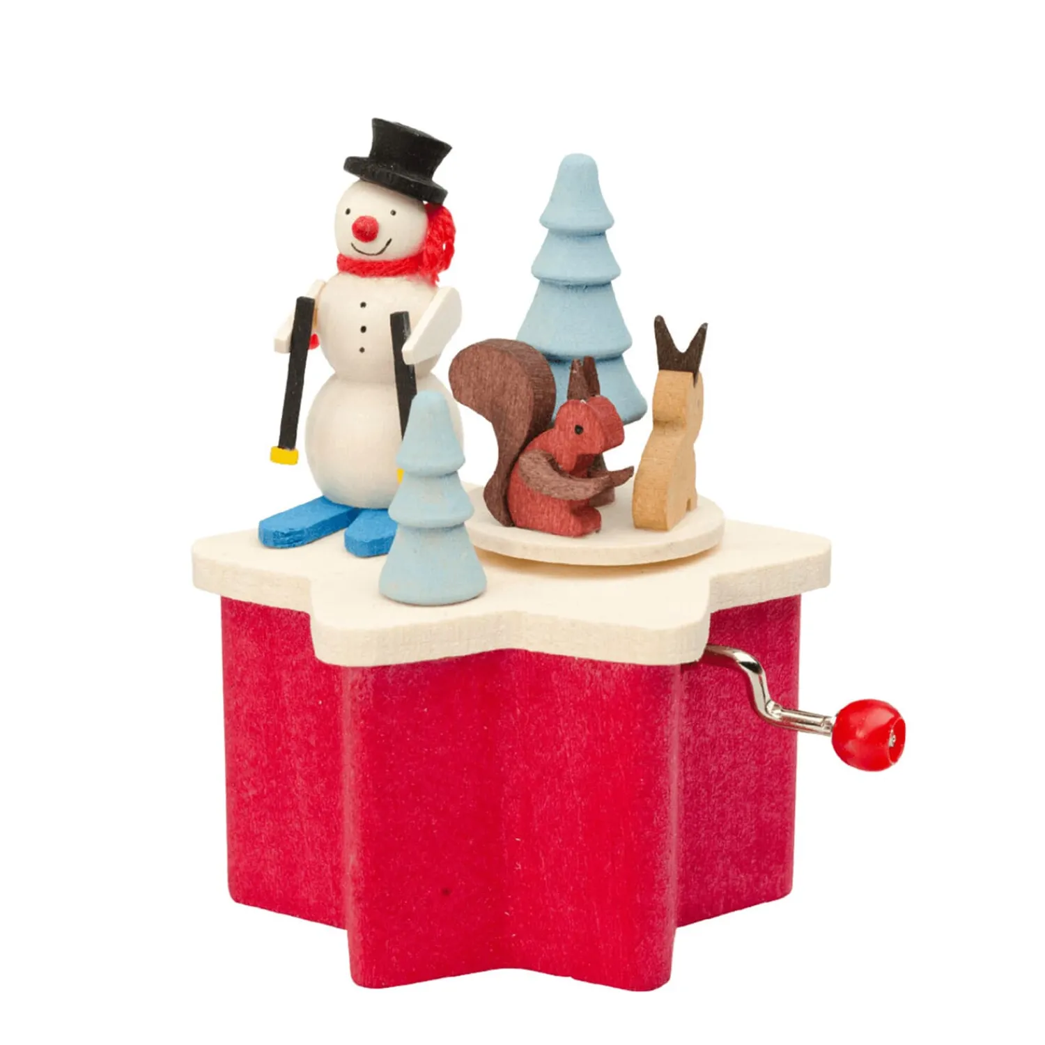 Spieluhr Weihnachten-Schneemann, Spieldose