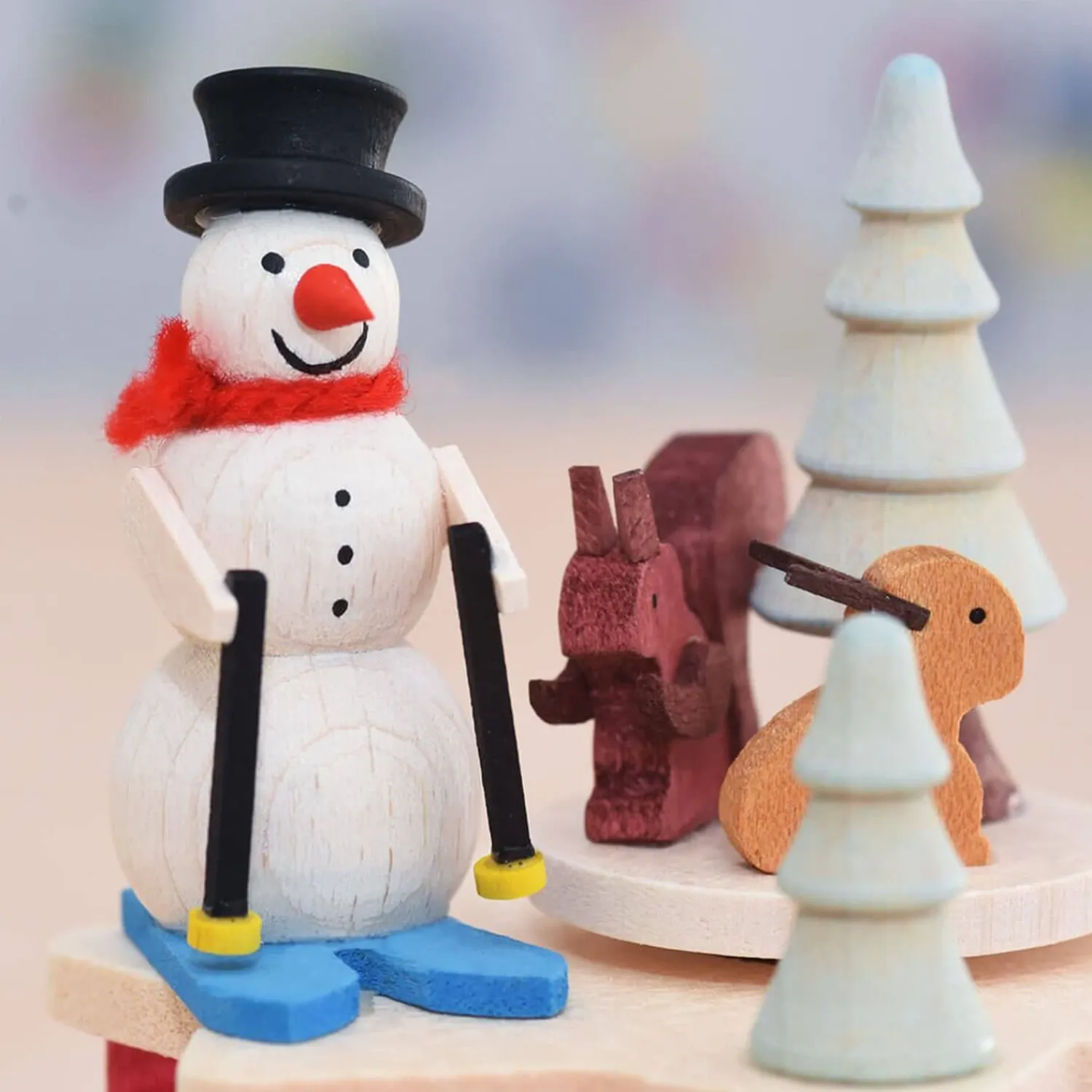 Spieluhr Weihnachten-Schneemann, Spieldose