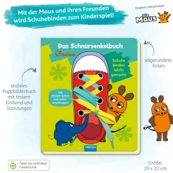 Trötsch Verlag Spielzeug|Die Maus-Schnürsenkel-Buch "Die Maus"