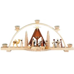 Müller Kleinkunst Schwibbogen Weihnachten-Schwibbogen "Christi Geburt"