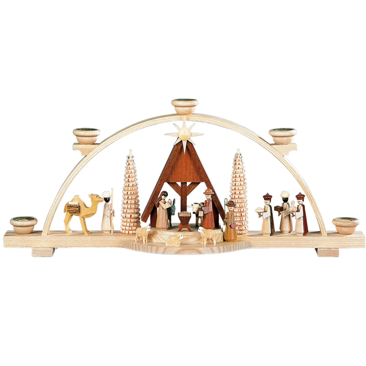 Müller Kleinkunst Schwibbogen Weihnachten-Schwibbogen "Christi Geburt"