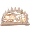 RATAGS Holzdesign Deutschland Motive|Schwibbogen Weihnachten-Schwibbogen "Heidelberg im Winter", 115 V