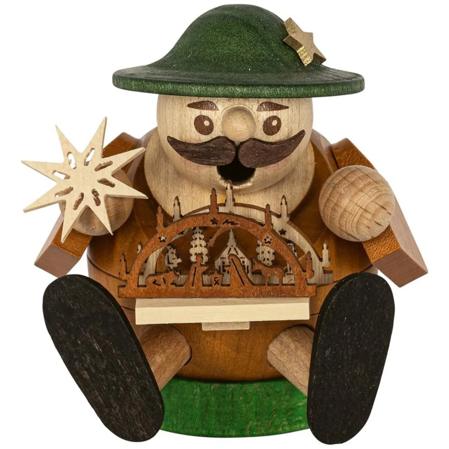 Richard Glässer Räuchermänner-Schwibbogenverkäufer, Räuchermännchen