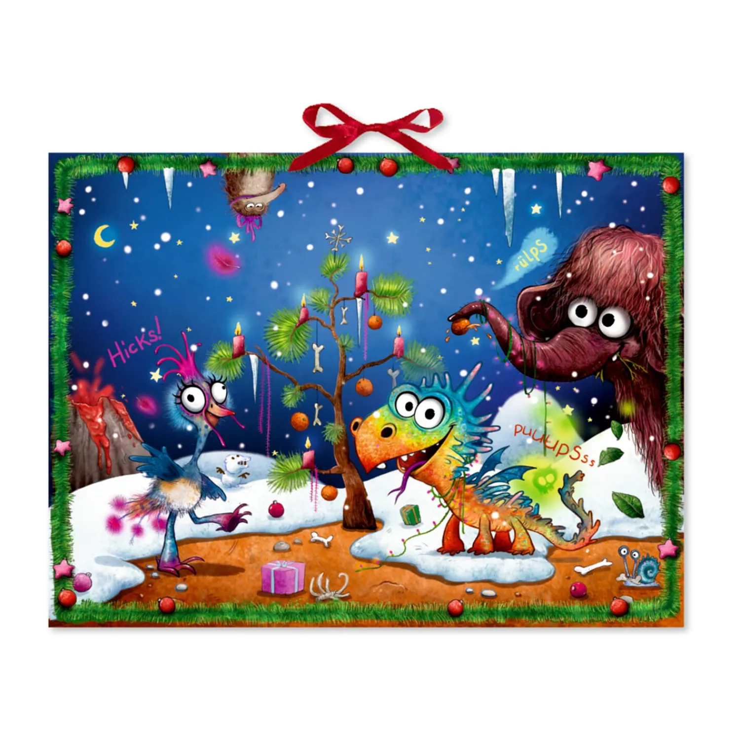 Spielzeug|Adventsdeko & Kalender-Sound-Adventskalender "Furzipups der Knatterdrache feiert Weihnachten"