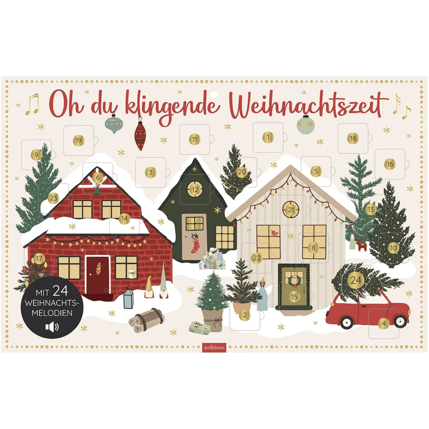 Adventsdeko & Kalender-Soundadventskalender "Oh Du klingende Weihnachtszeit"